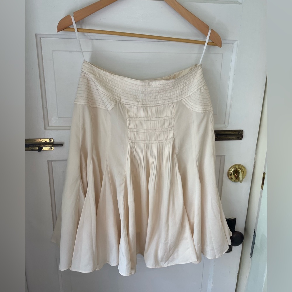 Marc Jacobs cream skirt